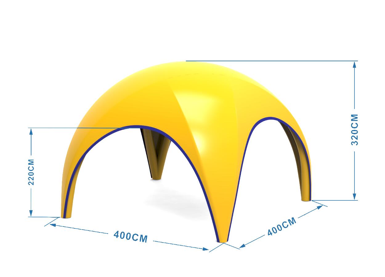 4M*4M Inflatable spider tent